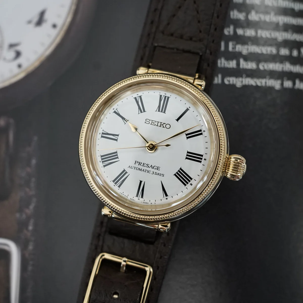 Seiko Presage Craftsmanship Series SPB538 with enamel dial