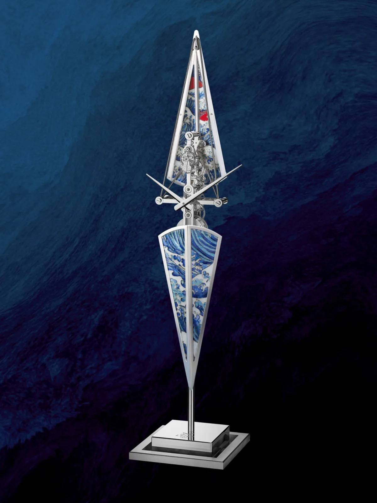 Umi version of La Regatta Clock with wave design