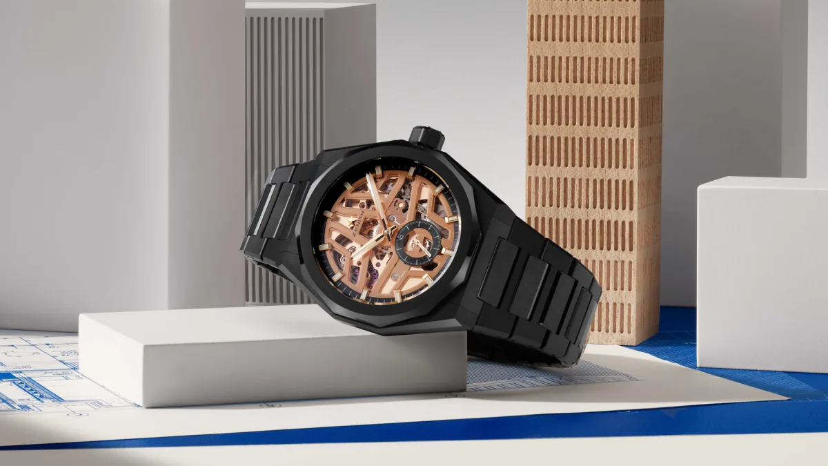 Zenith DEFY Skyline Skeleton in black ceramic