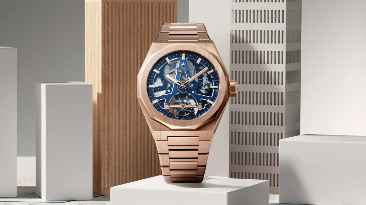Zenith DEFY Skyline Tourbillion Skeleton in rose gold