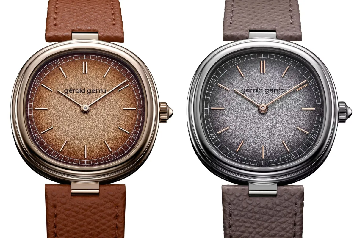Gerald Genta Geneva Time Only watch design