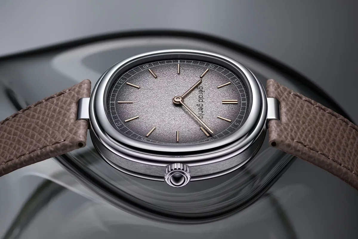 Gerald Genta cushion-shaped watch case