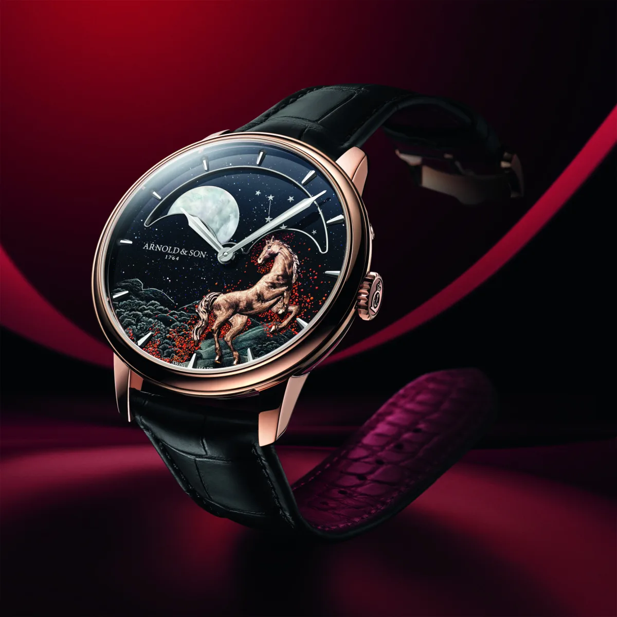 Arnold & Son Perpetual Moon Year of the Horse watch