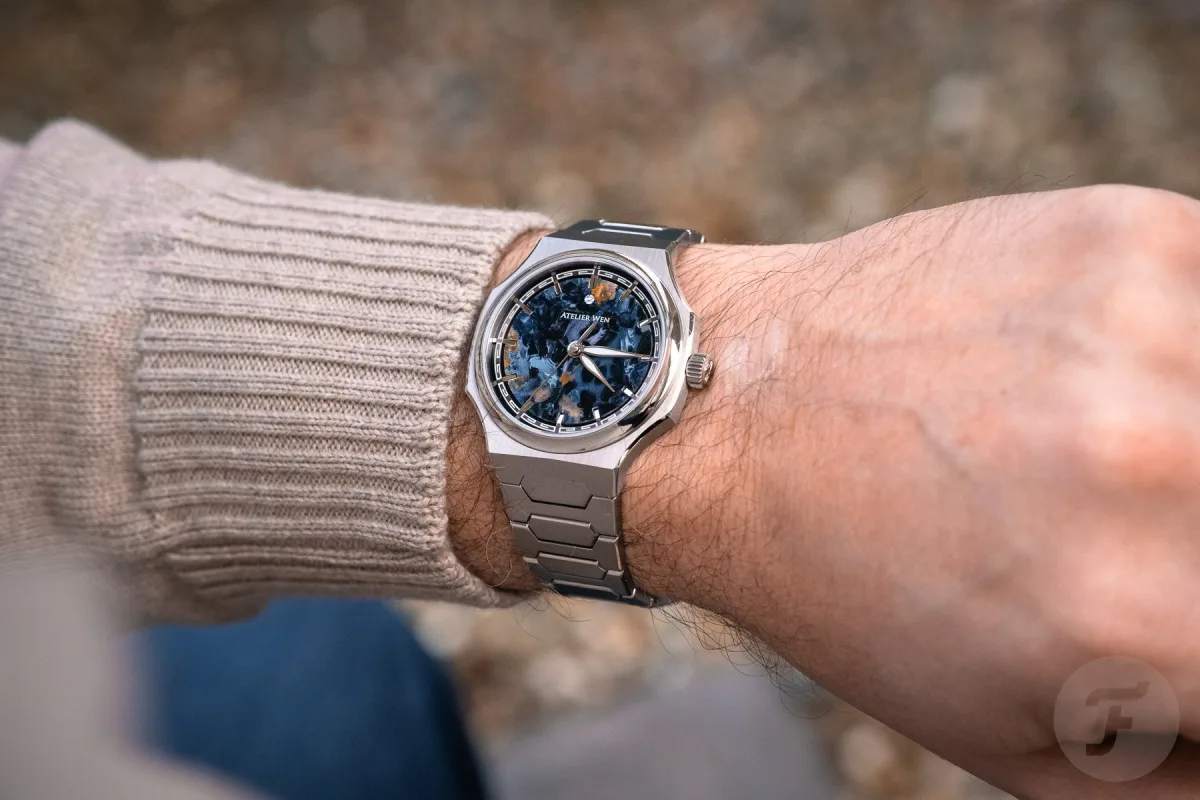 Handcrafted dial of Atelier Wen Millésime Perception Xuán