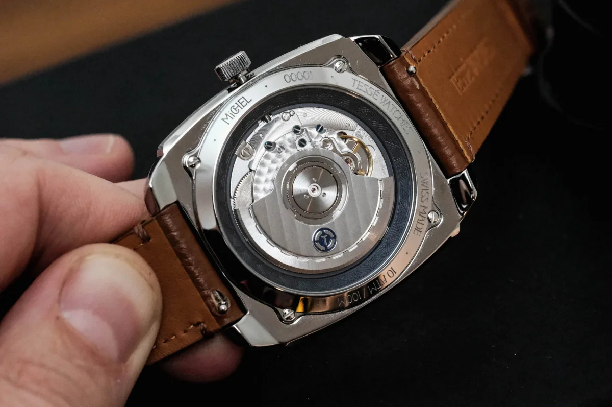 Overall look of the Tessé Michel GMT watch