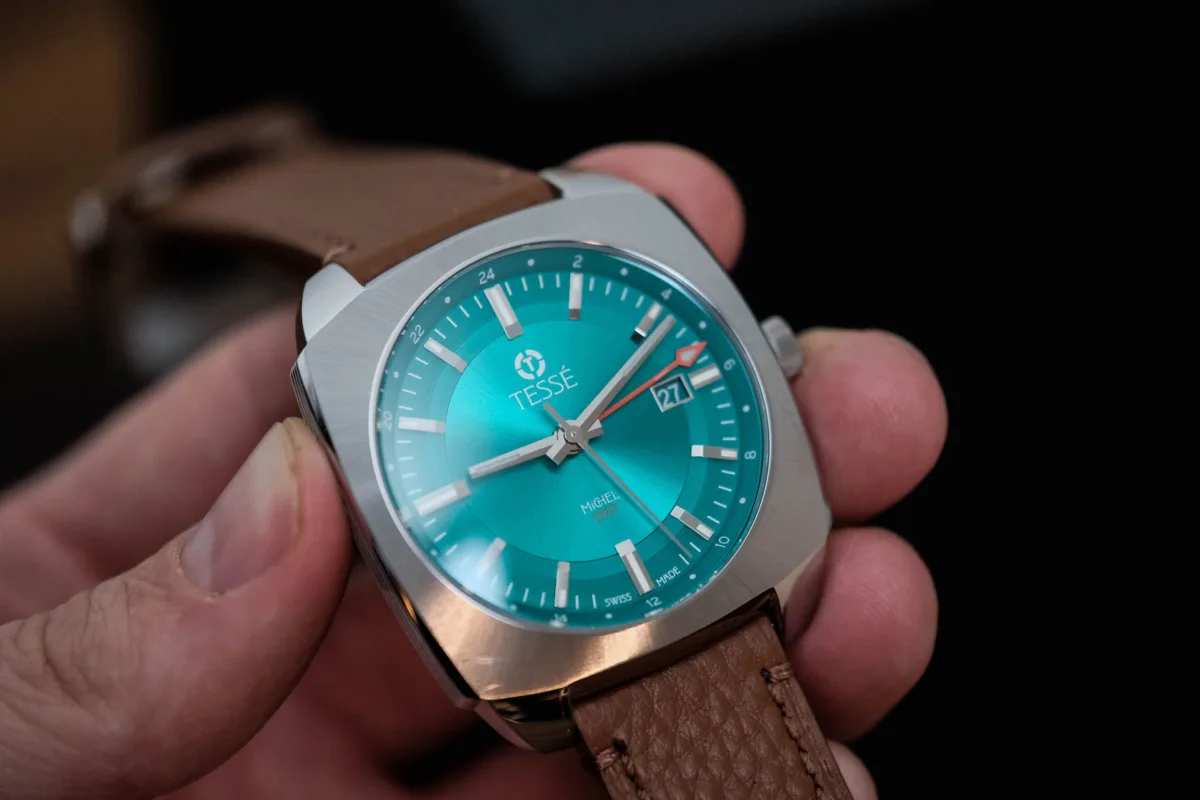 Tessé Michel GMT case and strap combination