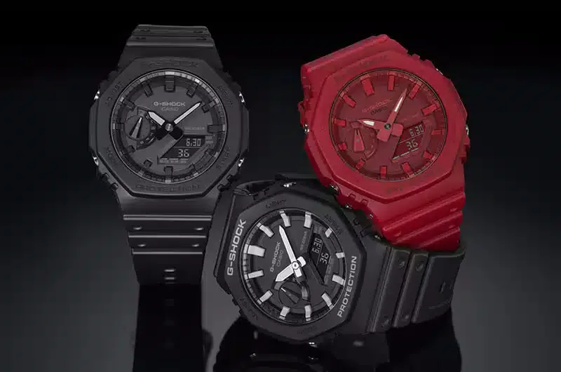 Modified Casio G-Shock CasiOak watch