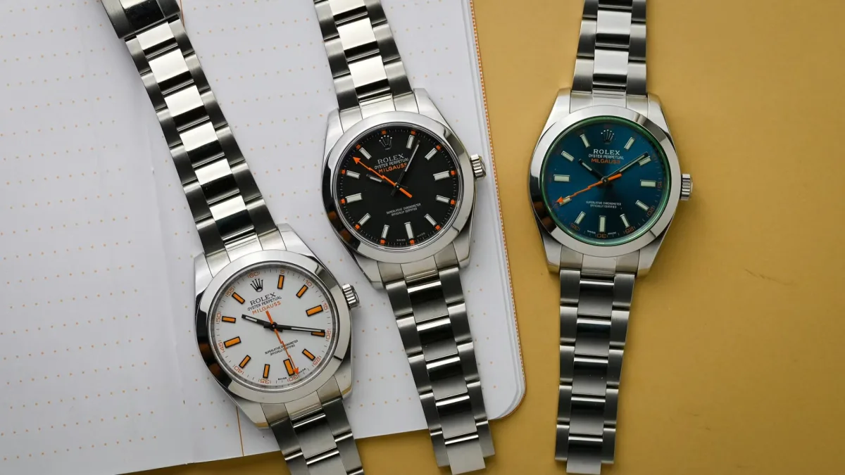 Rolex Milgauss marking 70 years