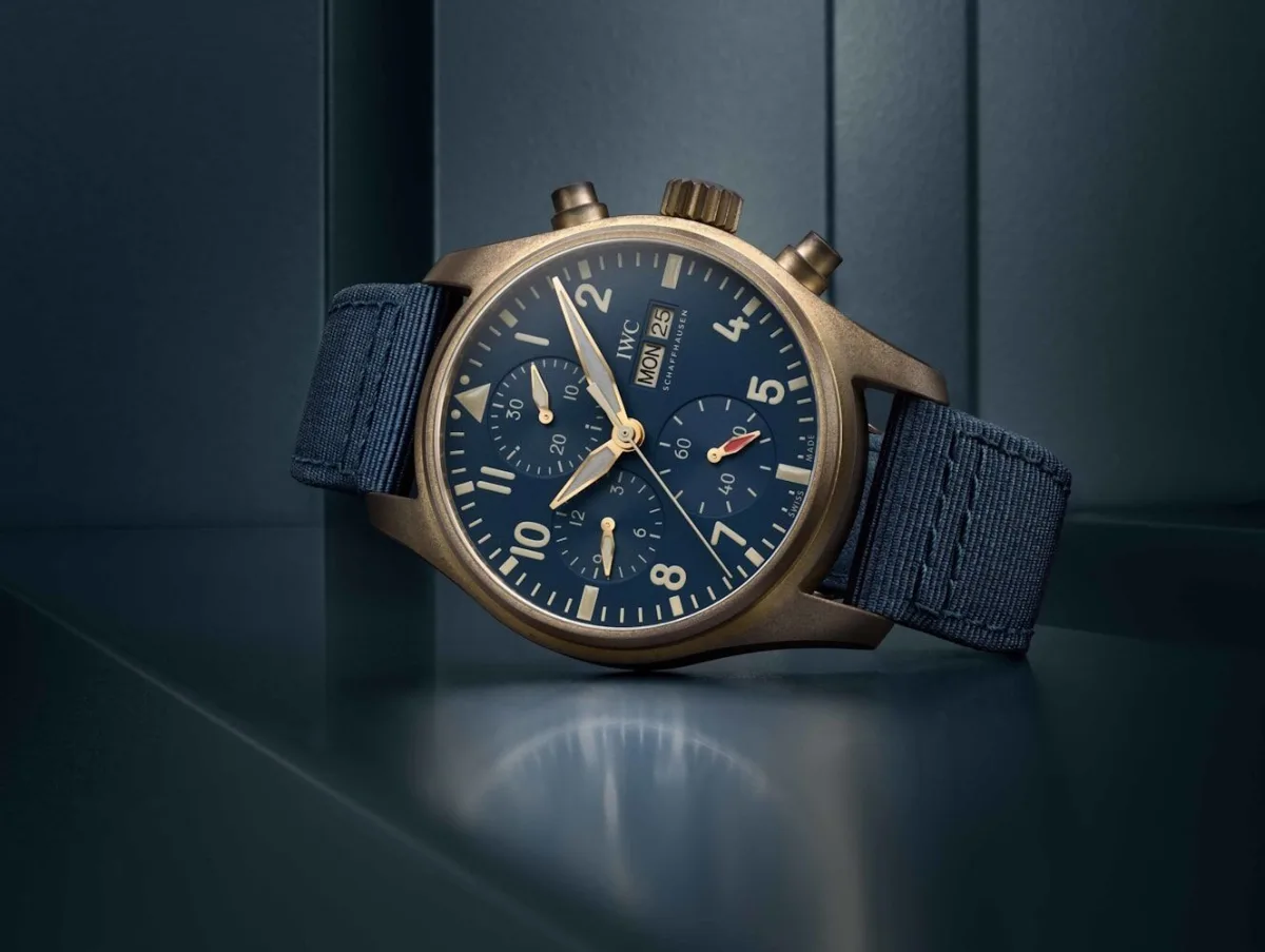 IWC bronze watch