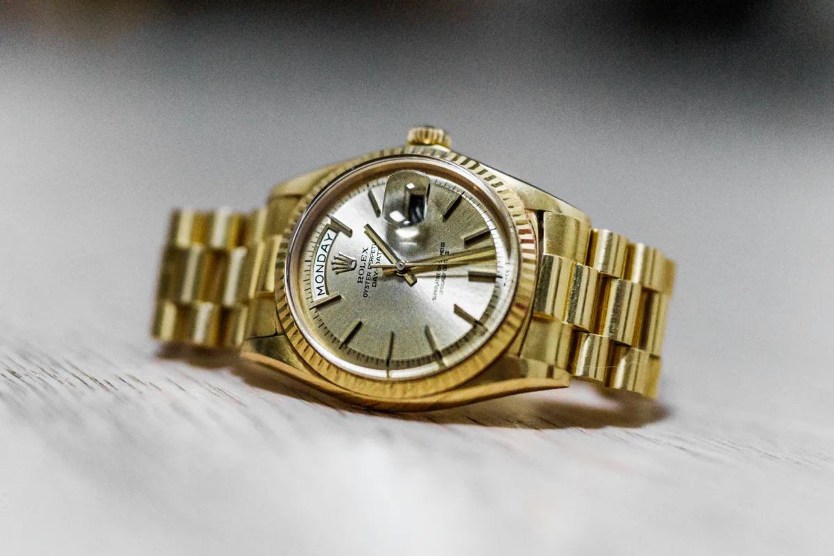 Setting the date on Rolex Day-Date ref. 1803