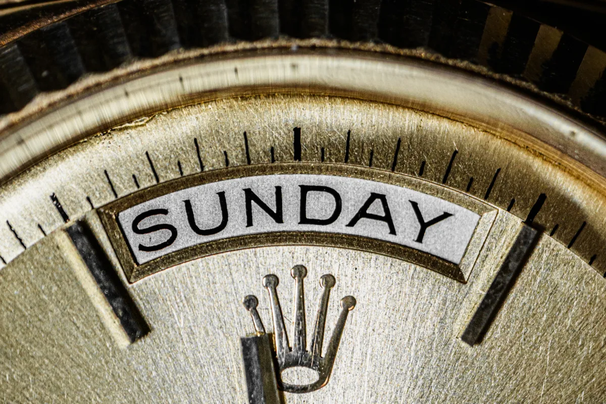 Rolex Day-Date ref. 1803 with pie-pan dial