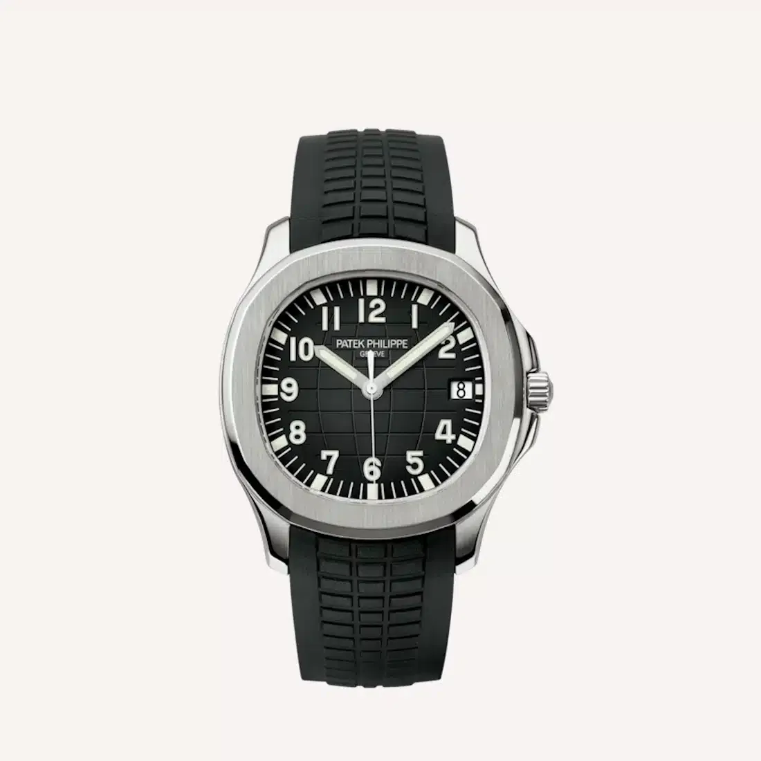 Patek Philippe Aquanaut with unique strap.