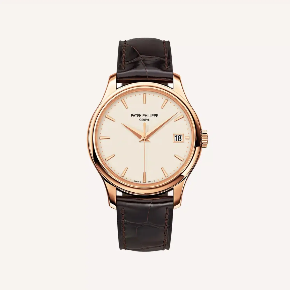 Classic design of Patek Philippe Calatrava.
