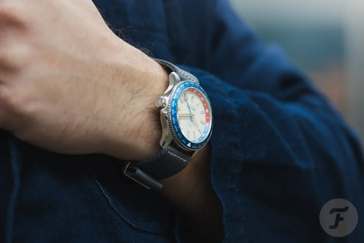 Christopher Ward C60 Clipper GMT bracelet