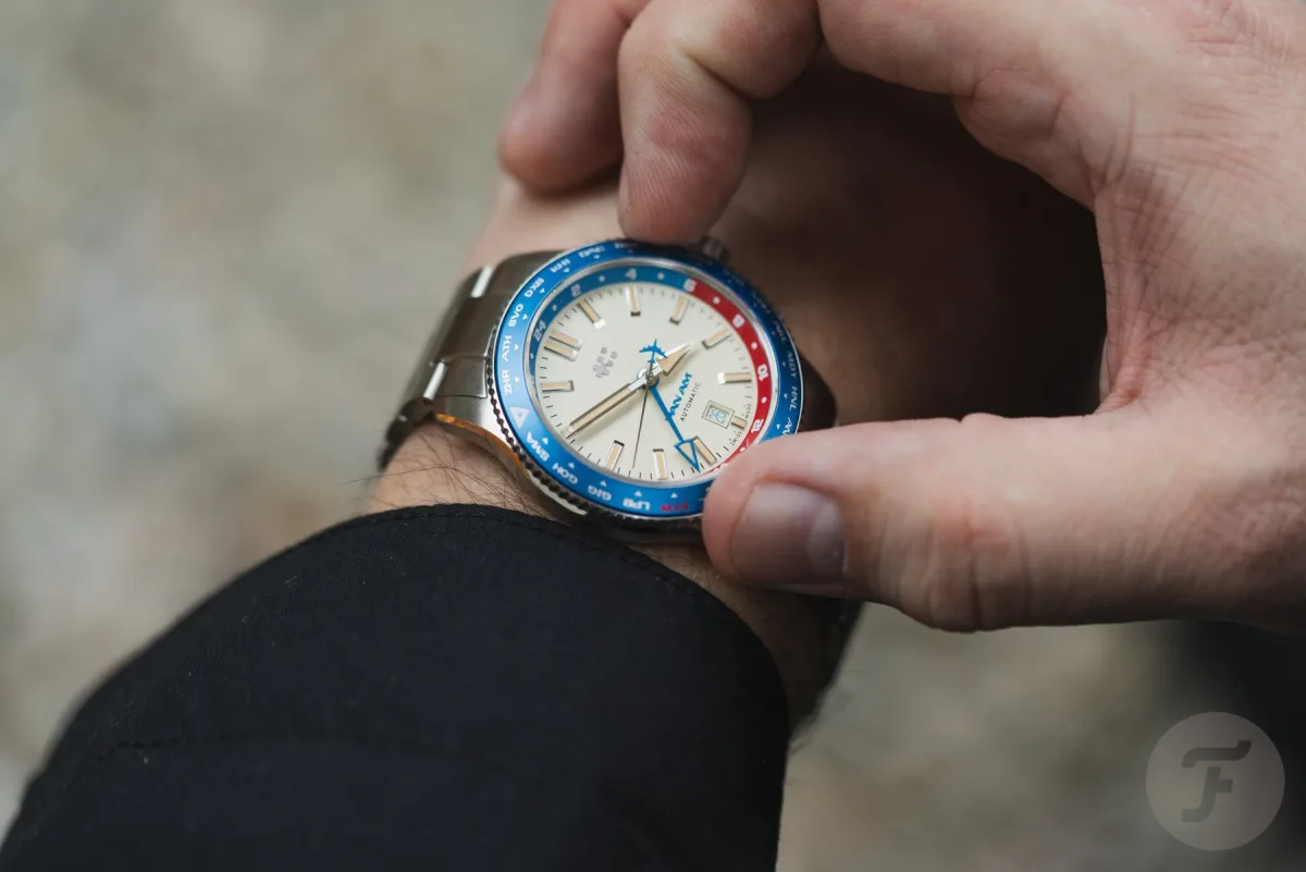 Christopher Ward C60 Clipper GMT NATO strap