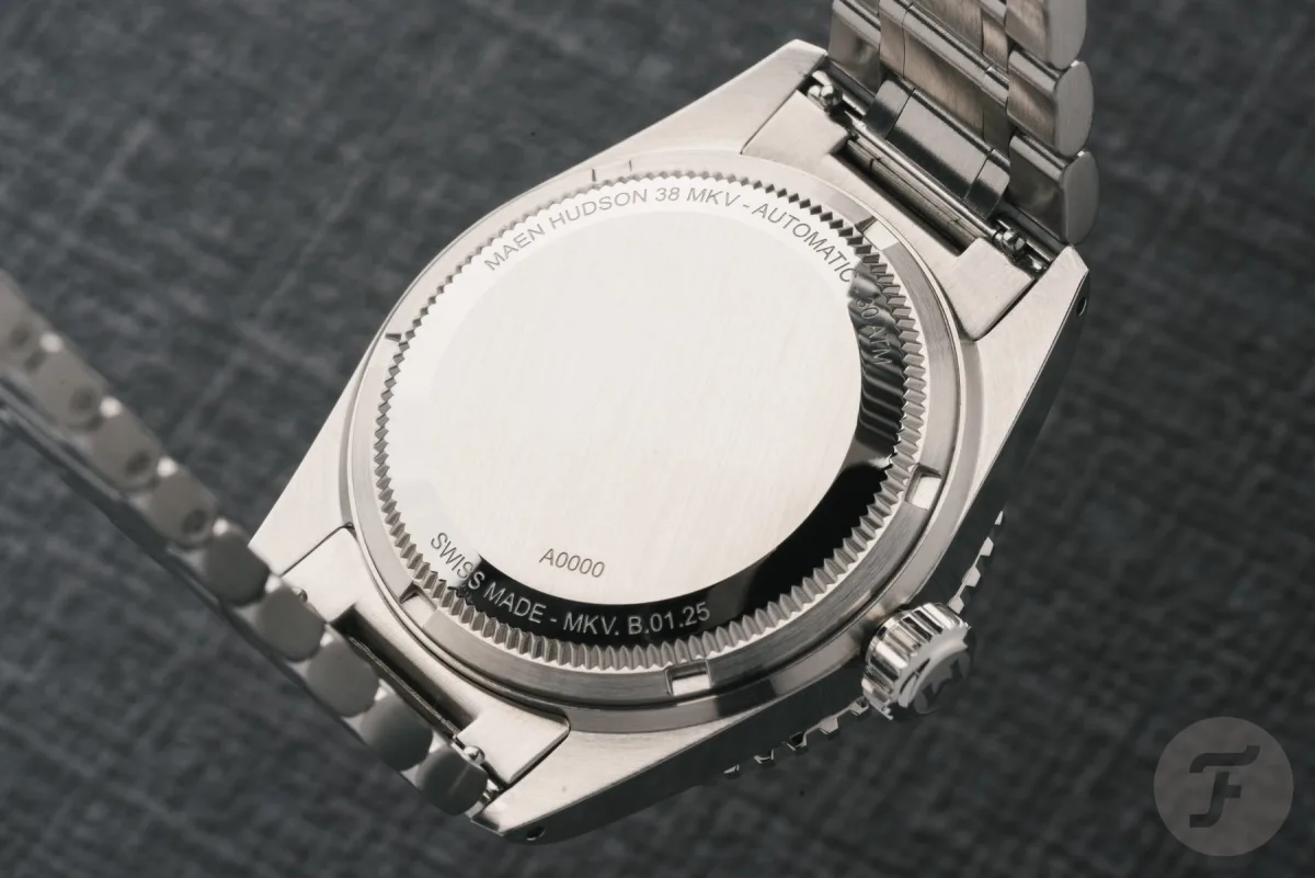 Maen Hudson 38 MK5 with Super-LumiNova X1