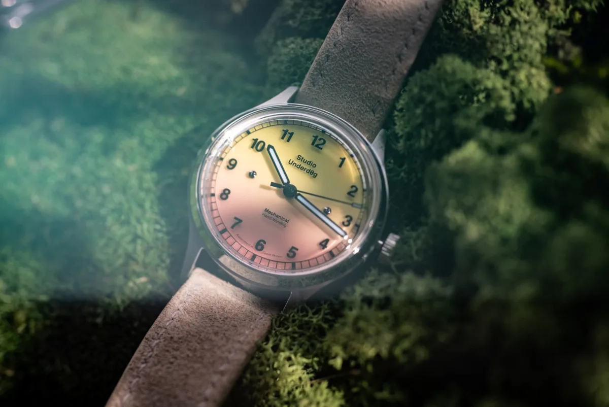 Studio Underd0g watch with Seagull ST-1901 movement