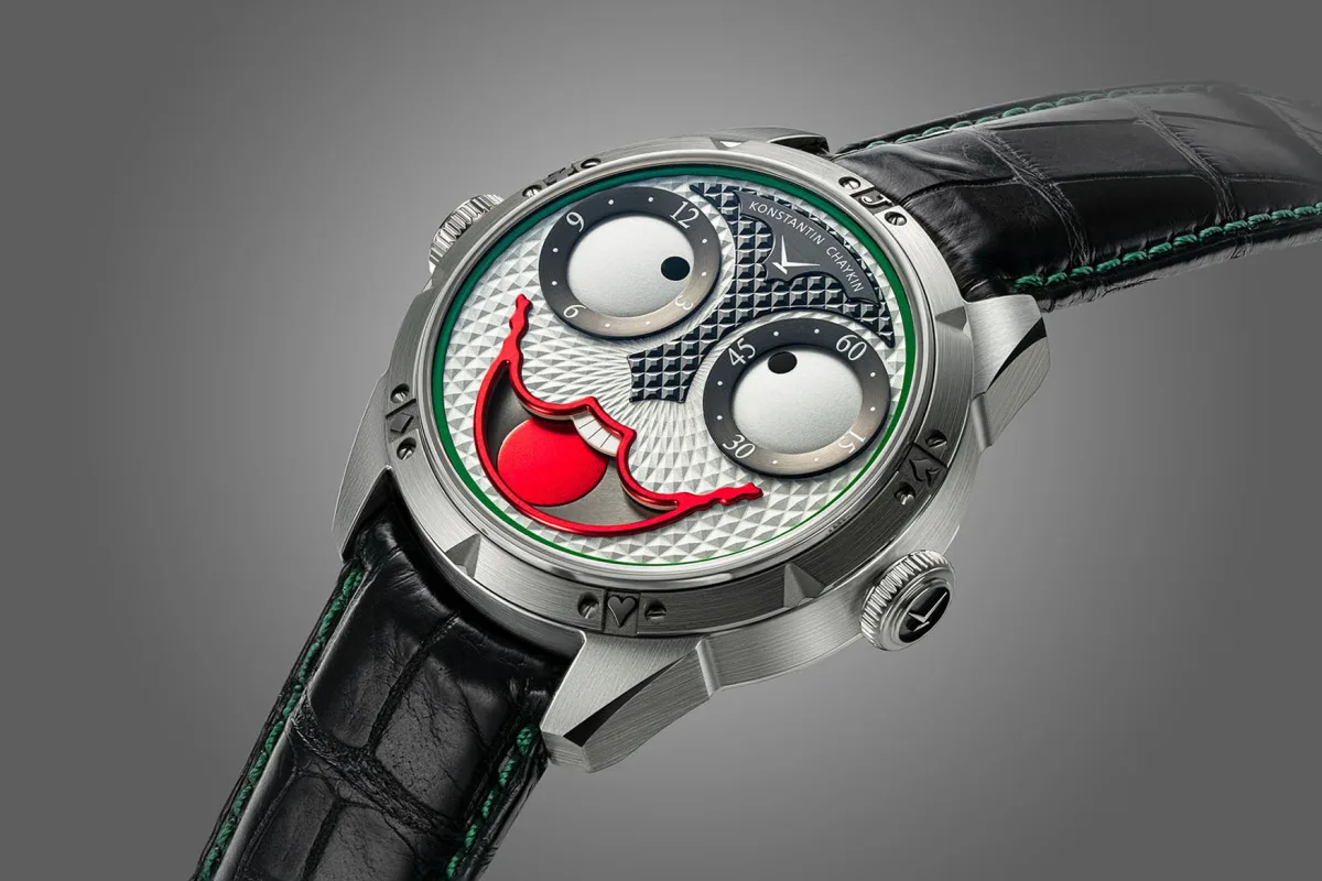 Konstantin Chaykin Joker watch with expressive face