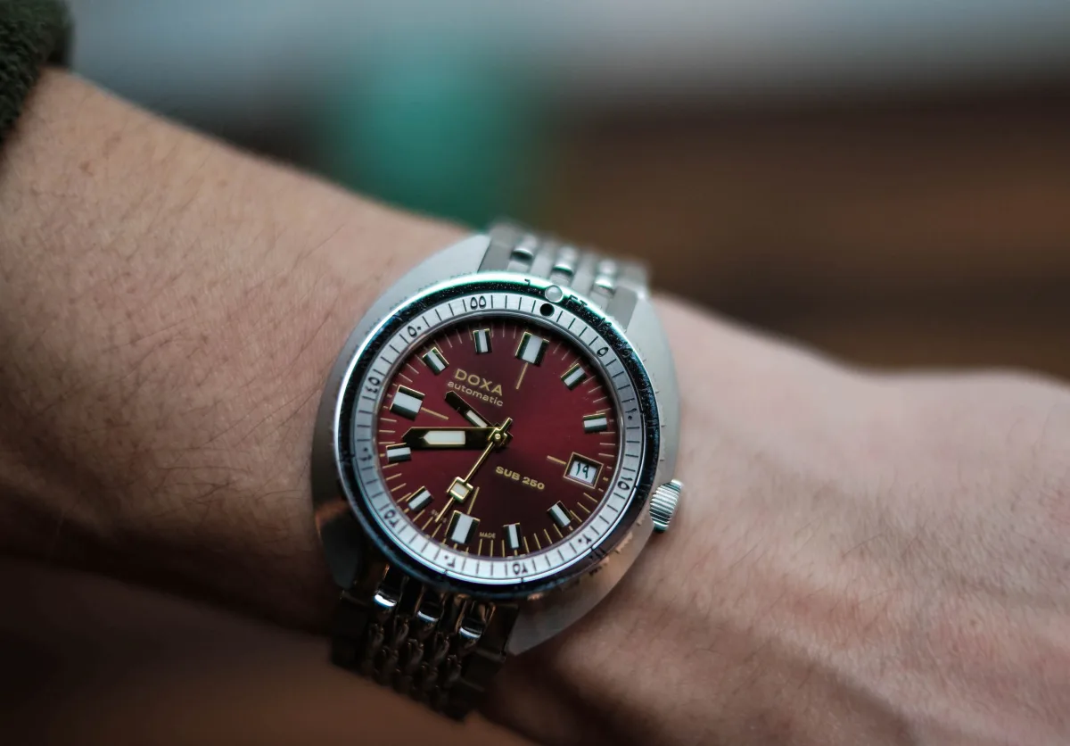 Doxa Sub 250 Ahmed Seddiqi Edition unique red dial
