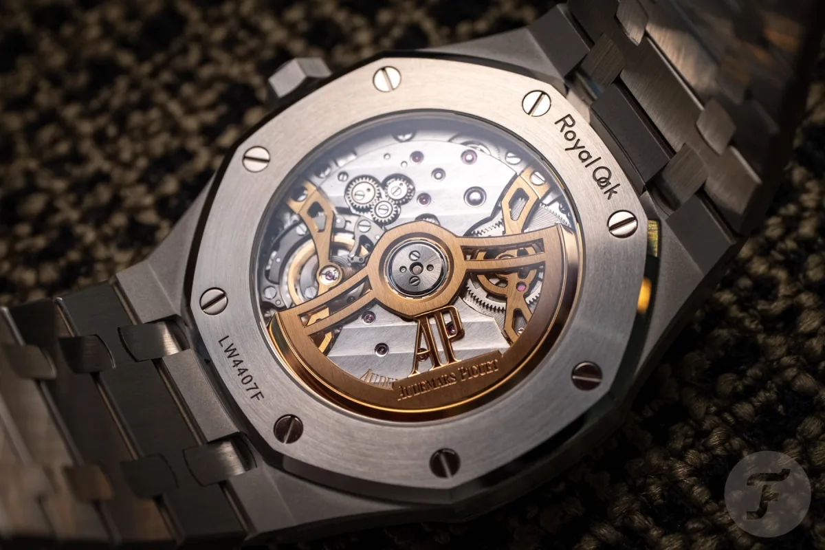 Close-up of Audemars Piguet QP 7138 caliber