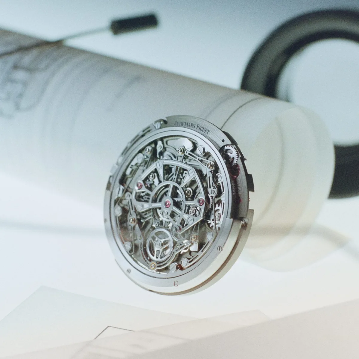 Details of Audemars Piguet 8100 caliber