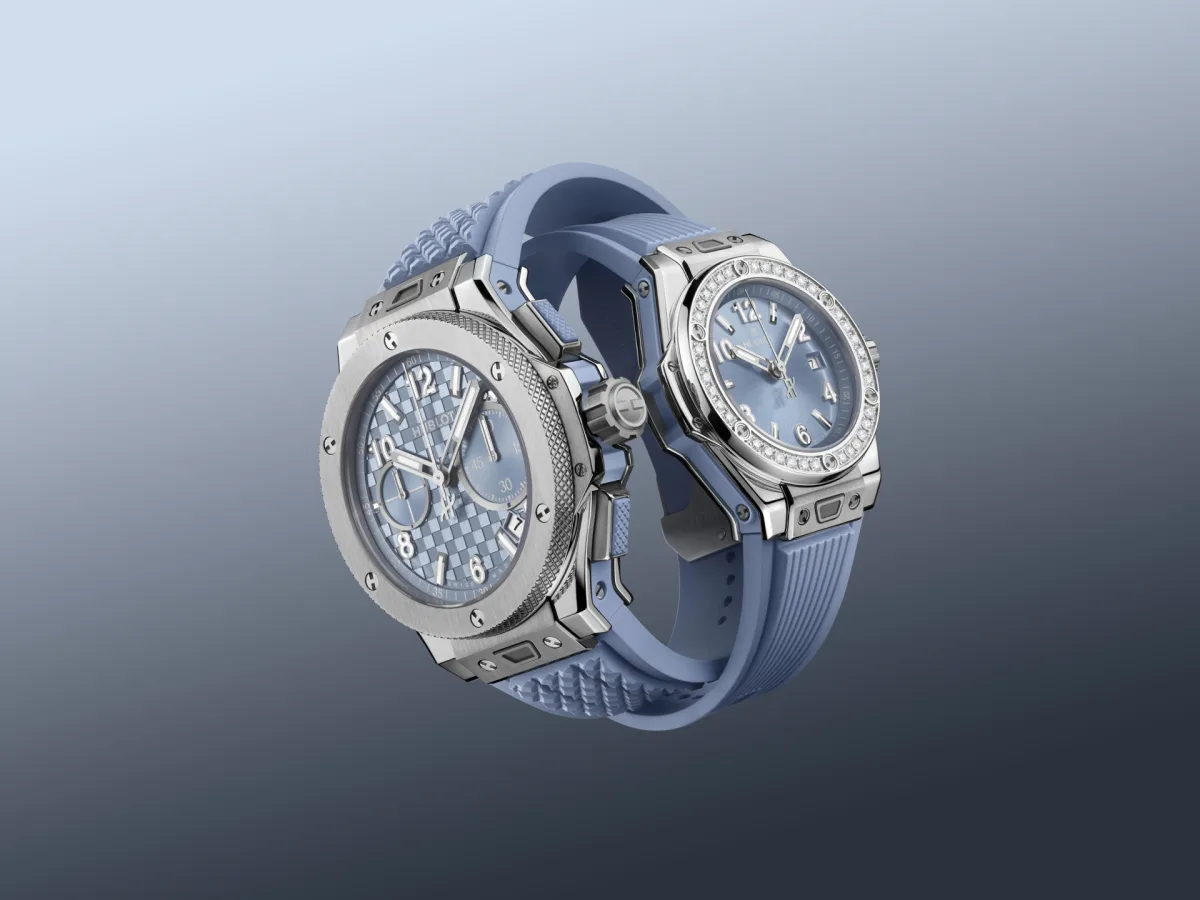 Hublot Big Bang Original Unico and Spirit of Big Bang Coal Blue models