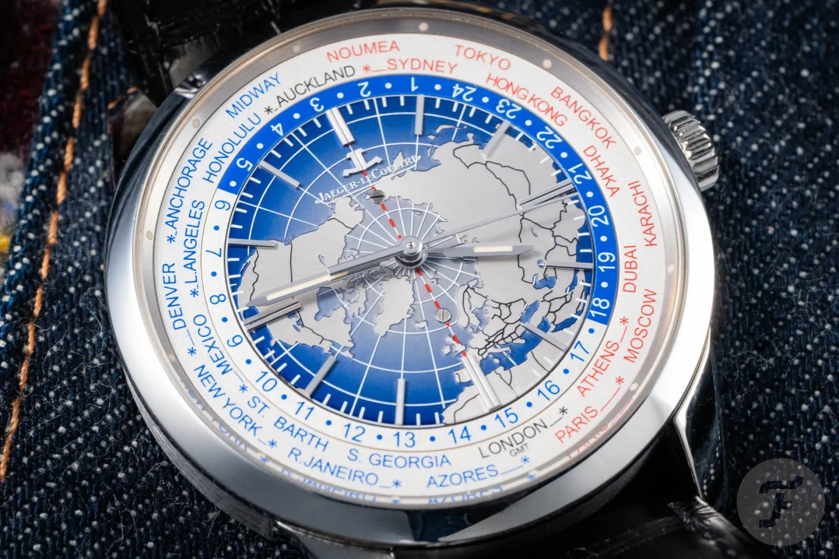Sporty elegance of Jaeger-LeCoultre Geophysic case