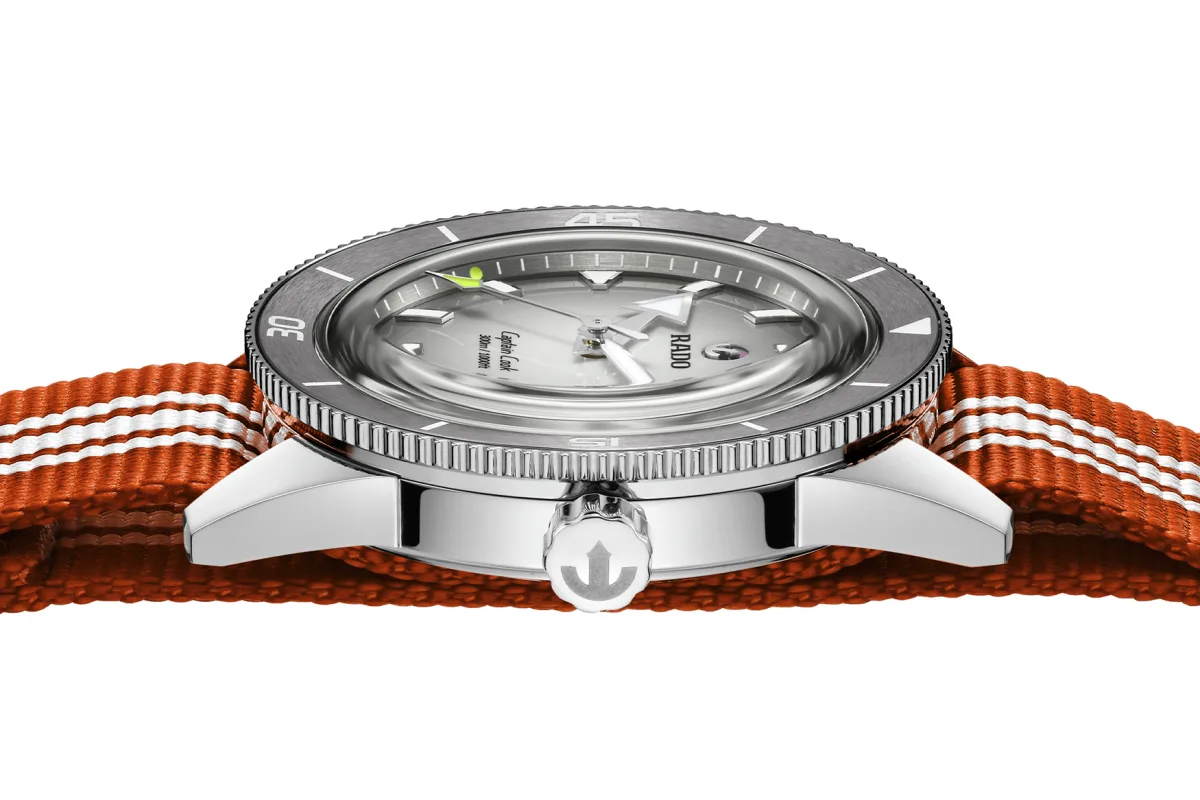 Rado Captain Cook X Tennis Limited Edition watch with diving features
