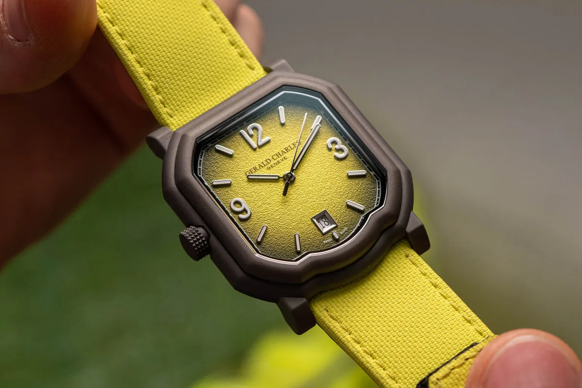 Gerald Charles Maestro GC Sport Tennis watch with titanium case