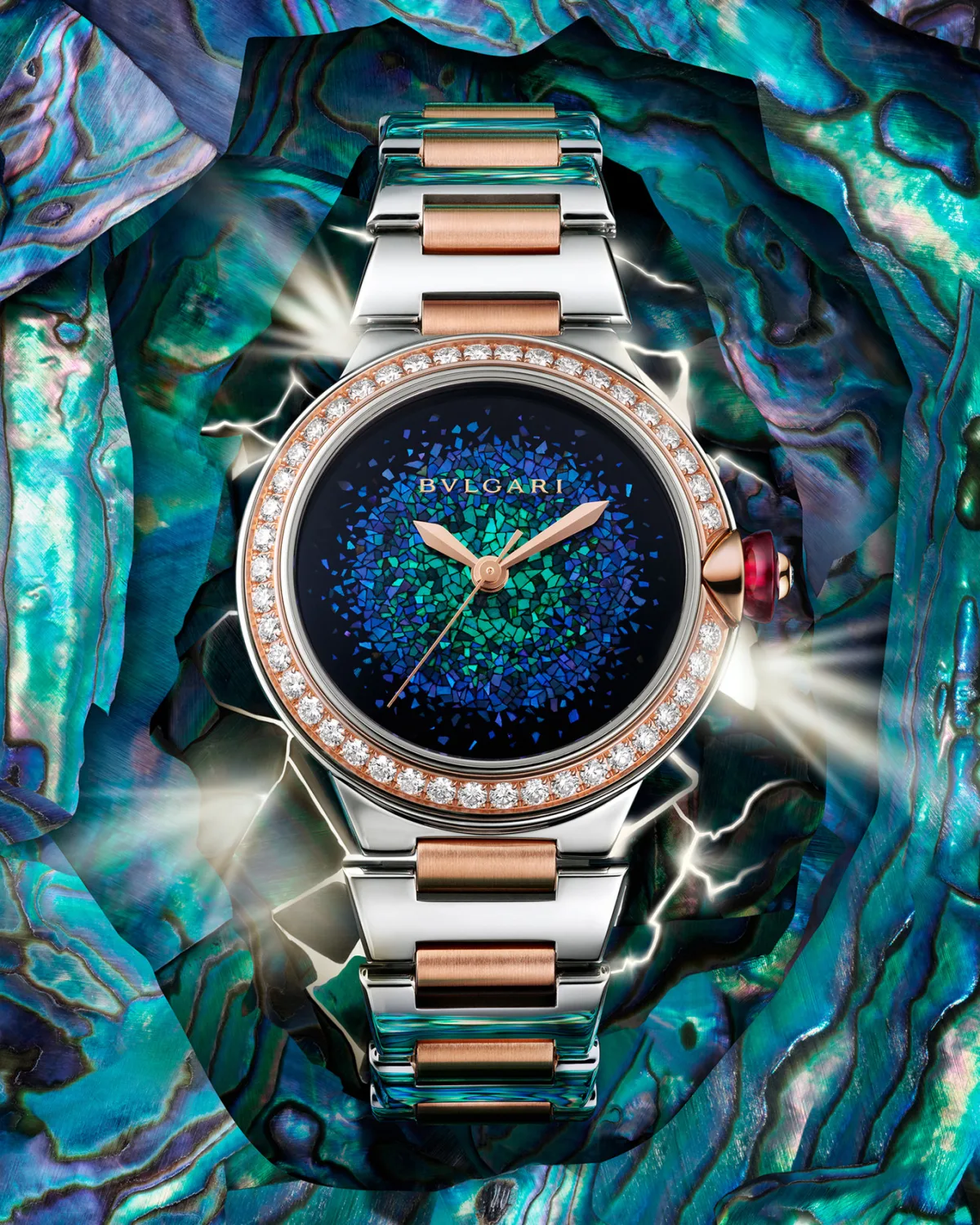 Bvlgari Lvcea Notte di Luce with urushi lacquer dial