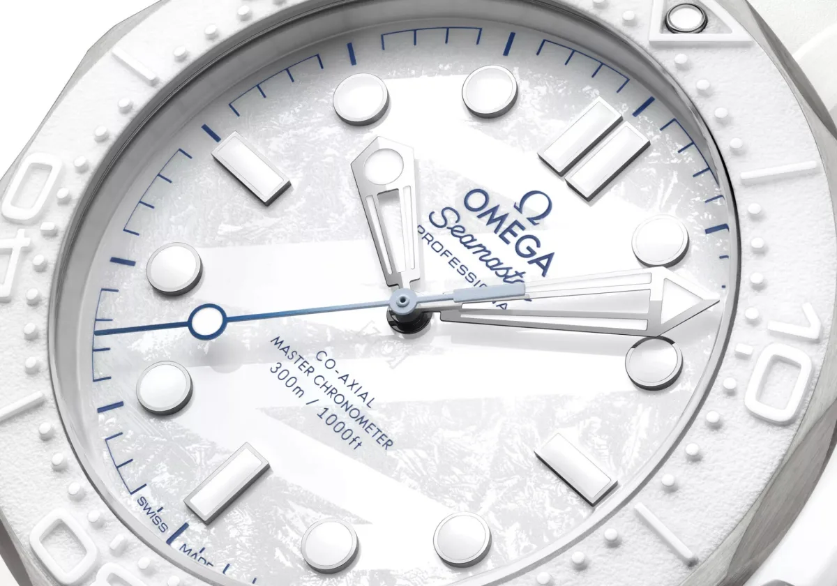 Omega Seamaster Diver 300M on wrist