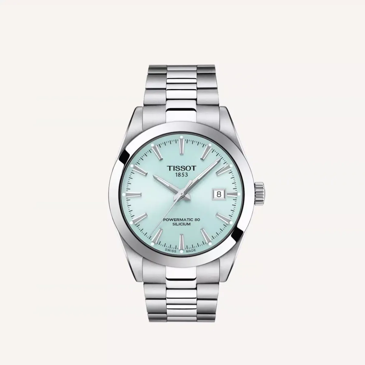 Tissot Gentleman Powermatic 80 Silicium with Tiffany-like dial