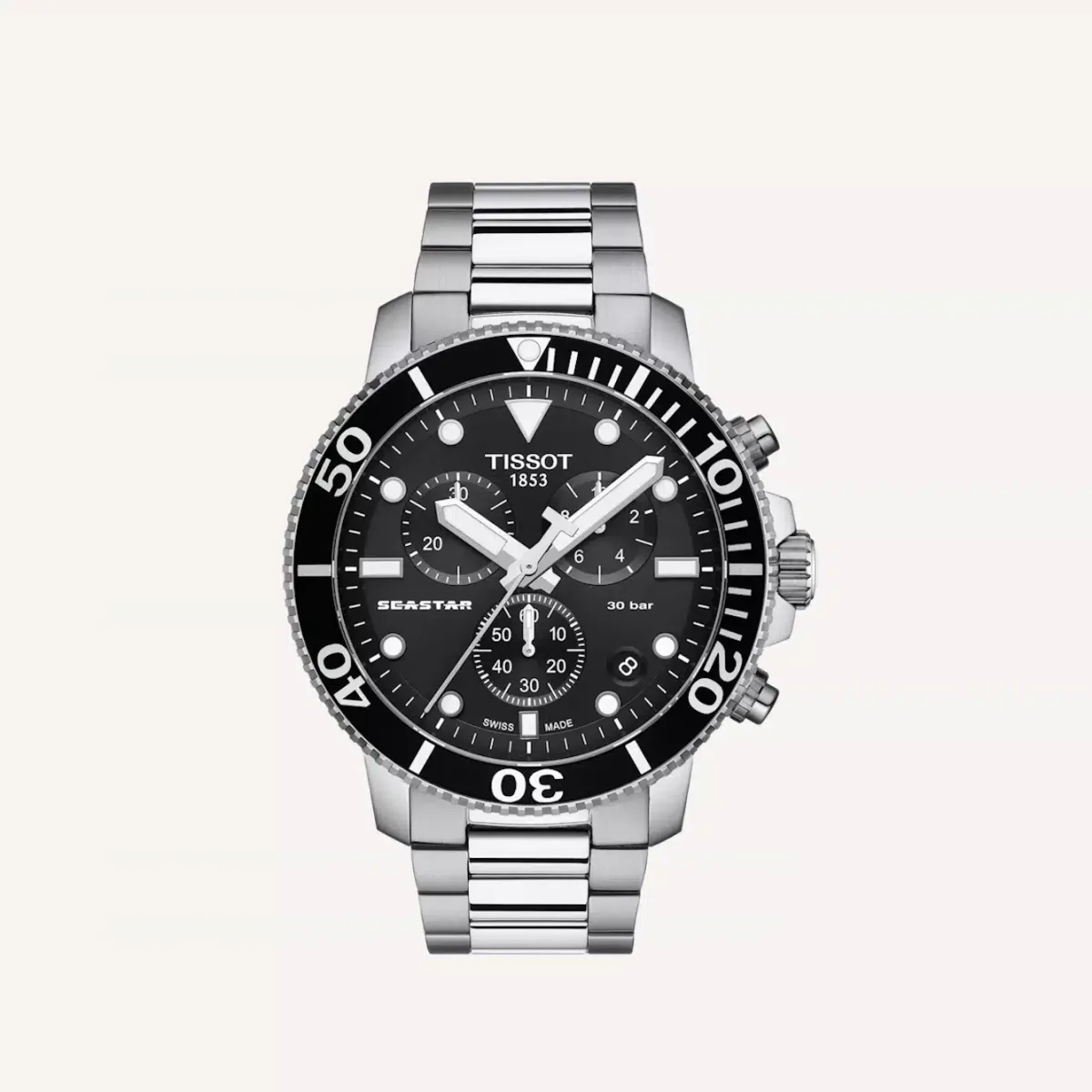 Tissot Seastar 1000 Chronograph with blue gradient dial