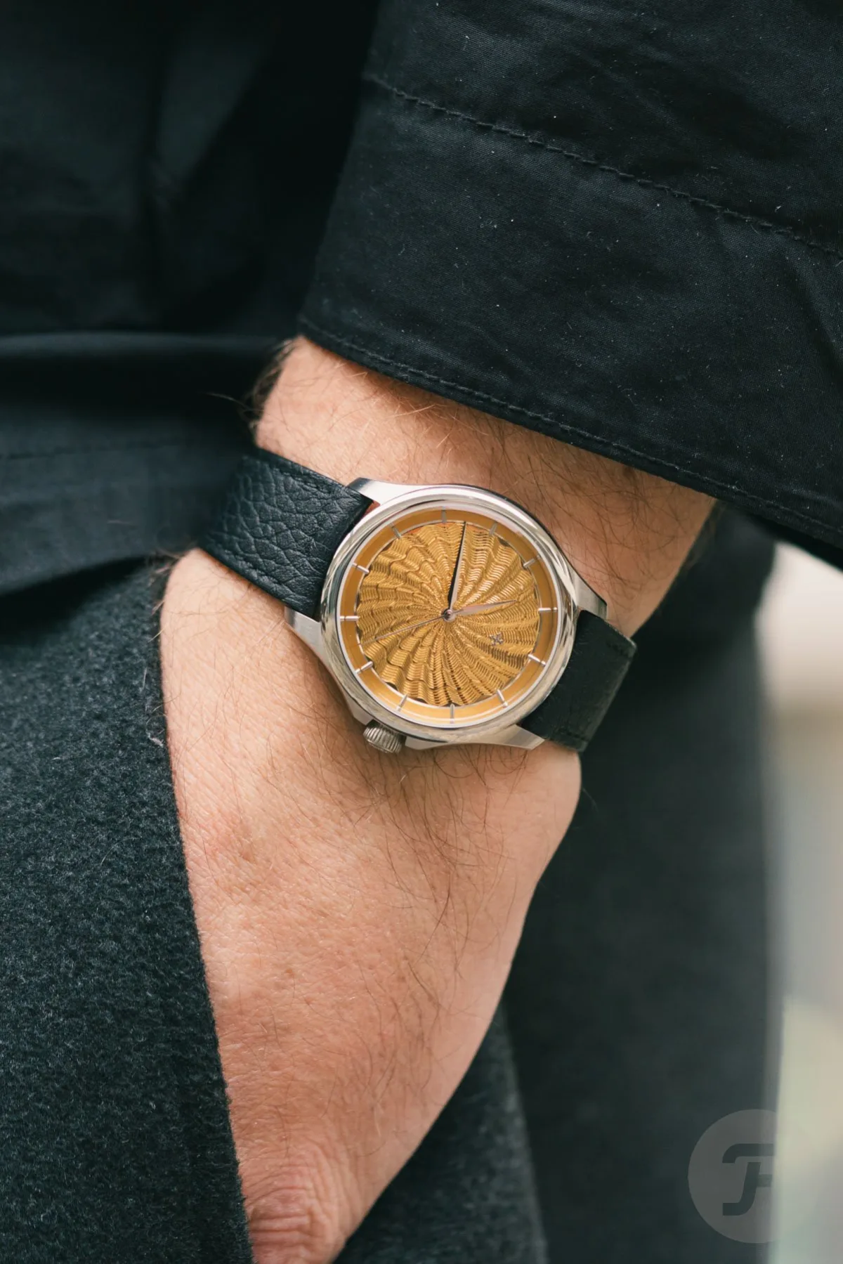 Wrist shot of the Venezianico Redentore Utopia II Alpha model