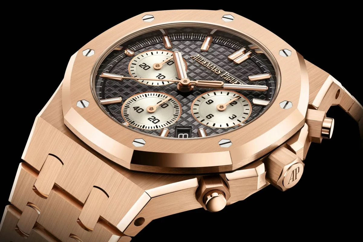 Royal Oak Chronograph in steel and rose gold