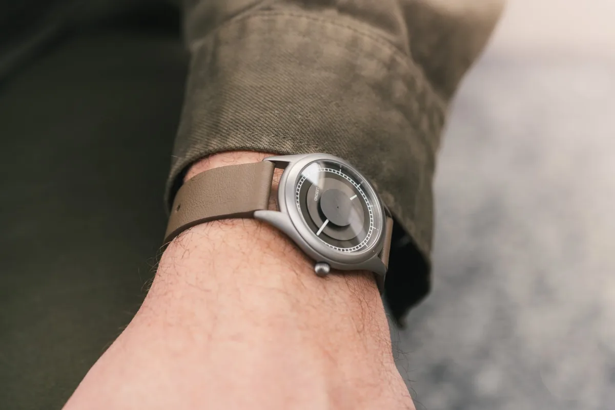 Lebond Attraction watch on wrist