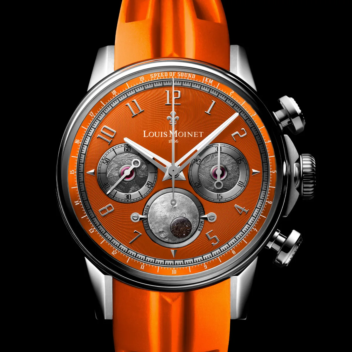 Louis Moinet Speed of Sound watch pricing detail