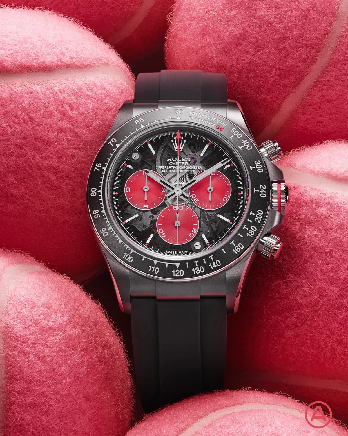 Rolex Daytona Ref. 116519 customized by Artisans De Genève for Andre Agassi