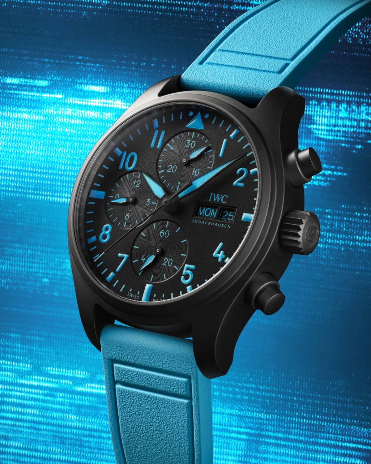 IWC Pilot's Watch Chronograph 41 side view