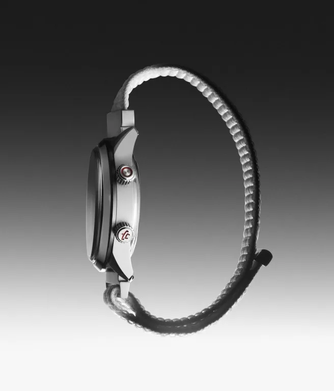 Raketa Baikonur watch strap detail