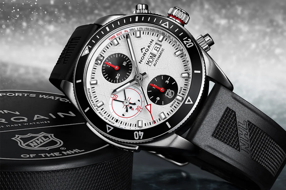 Norqain Adventure Sport NHL Limited Edition watch detail