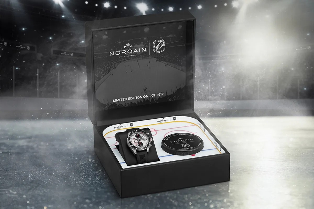Norqain Adventure Sport NHL Limited Edition in profile