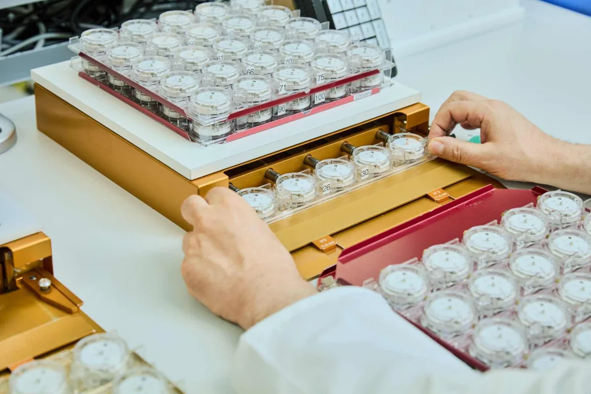 Testing process at COSC laboratory