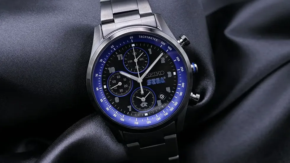 SEGA-branded box for Seiko 65th anniversary watch