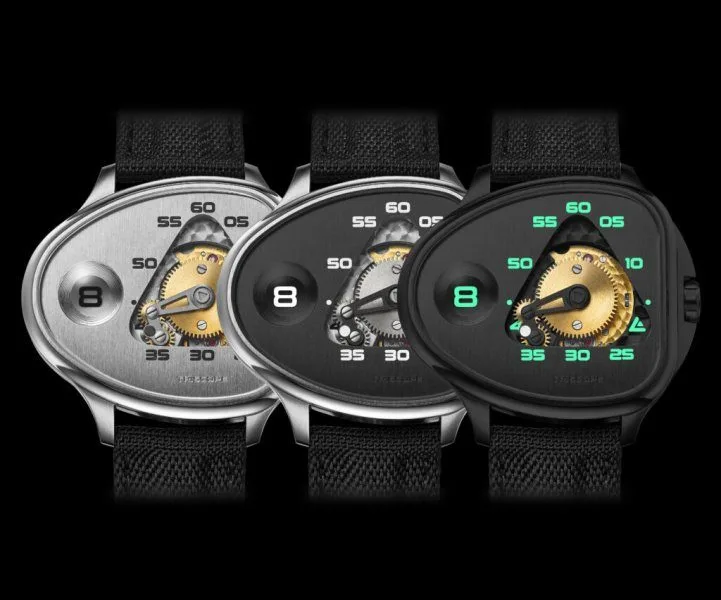 Angles Watches Triscope, available on Kickstarter
