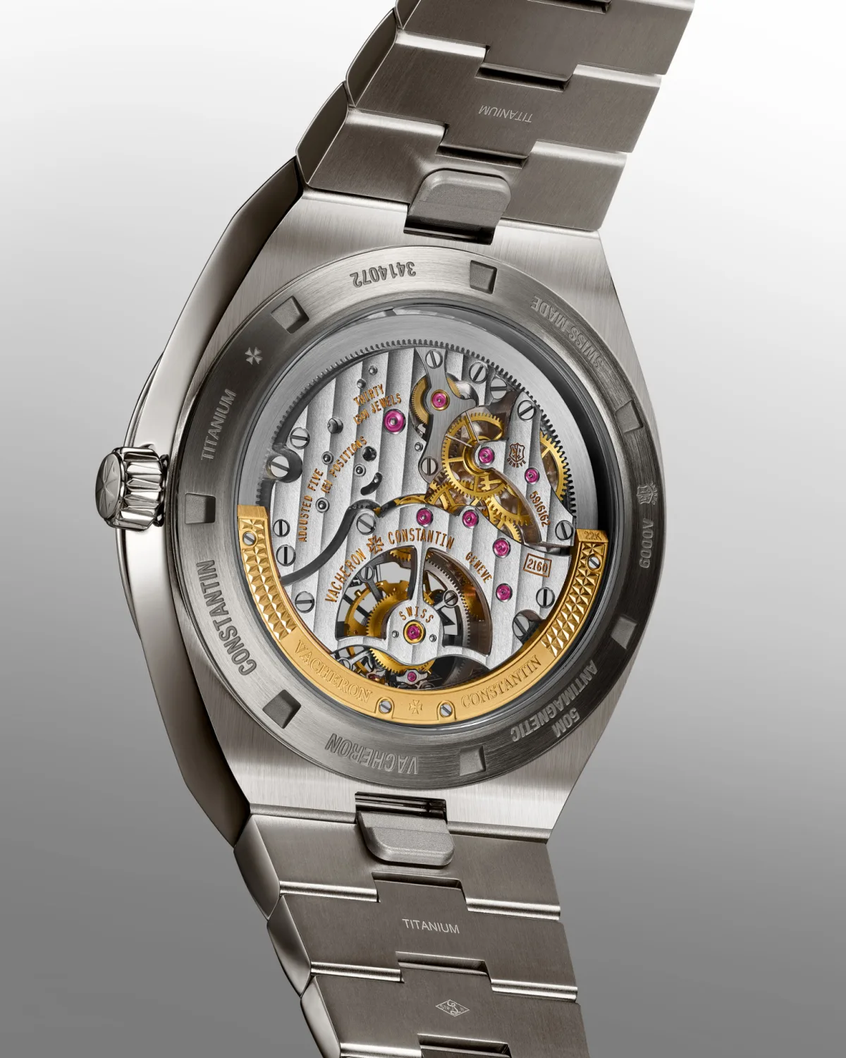 Caliber 2160 of Vacheron Constantin Overseas Tourbillon