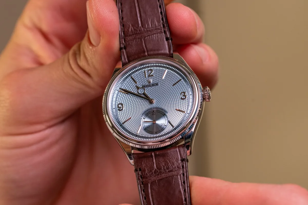 Rolex Perpetual 1908 with lollipop-style hands