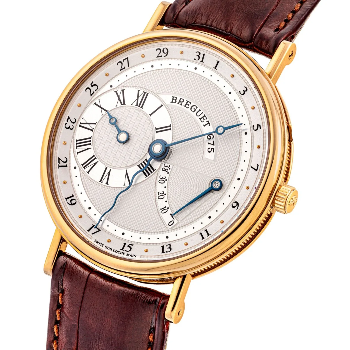Breguet ref. 3680 with serpentine-style hands
