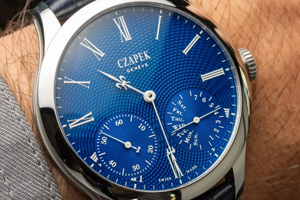 Czapek Quai de Bergues with fleur de lys-style hands