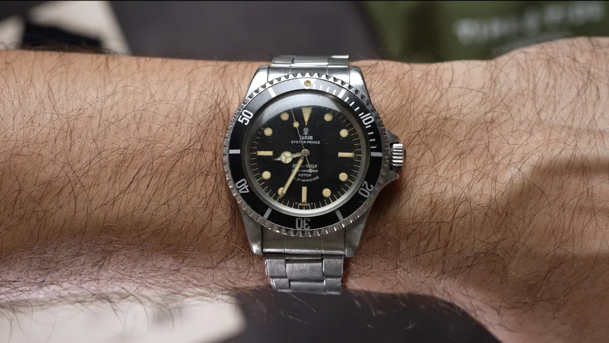 1966 Tudor Submariner reference 7928 on display